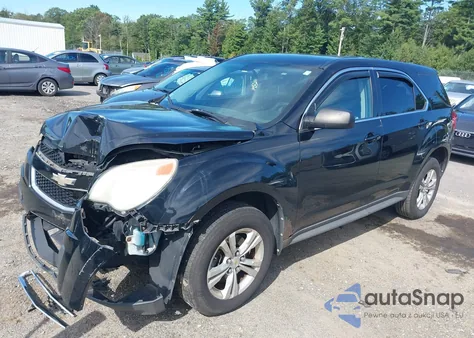 2010 Chevrolet Equinox Ls из США, поврежденный, VIN 2CNFLCEW2A6275258